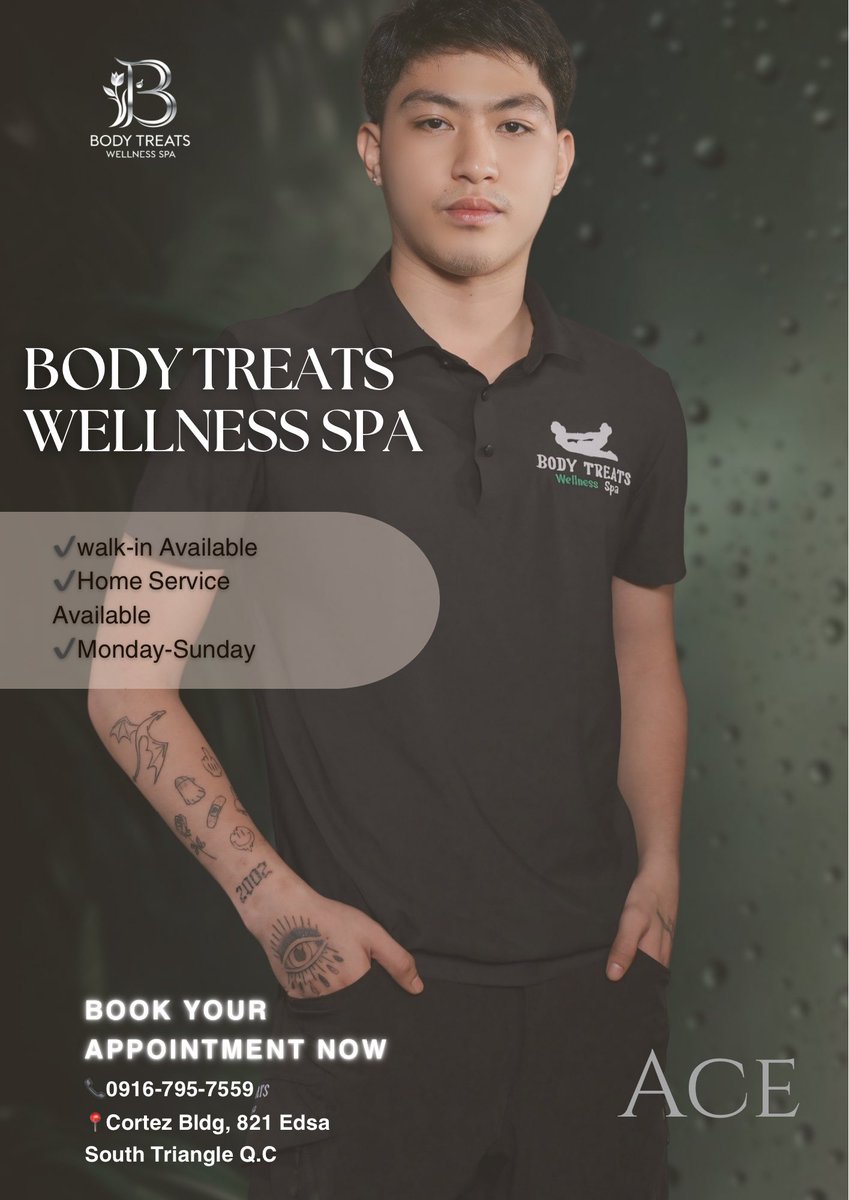 bodytreatsQC's tweet image. Evening calm starts here. 🌿
Unwind, refresh, and let your body find the relaxation it deserves tonight at Body Treats Wellness Spa. 💆‍♂️💚

Walk-in or home/hotel service available.
📞 0916-795-7559 | Telegram: @Bodytreats
Book now!

#BodyTreatsWellness #RelaxAndRecharge #SpaVibes…