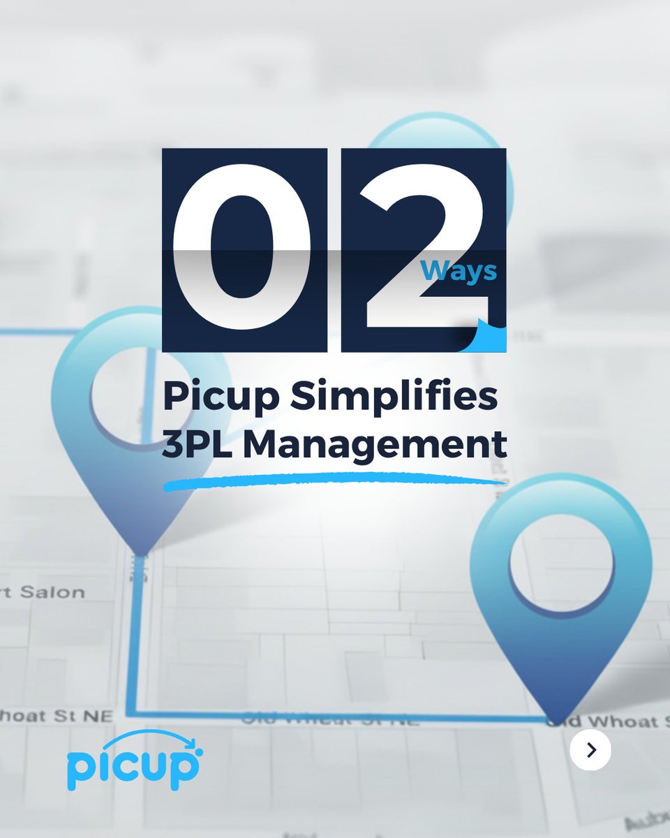 PicupSA's tweet image. Multiple couriers. One platform. ⚙️

Picup simplifies 3PL management with SLA enforcement, rate card control, and region-based routing - giving you total visibility and efficiency from one dashboard.

#3PLManagement #SmartLogistics #PicupDelivery #SupplyChainTech