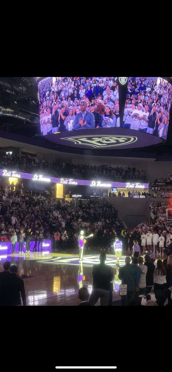 A lot has happened in 4 short years. 

Nov 9, 2021
D1 opener at Chicago State

1,460 days later…

Nov 8, 2025
Lee and Penny Anderson Arena opener vs Army. Electric sellout crowd, incredible atmosphere, and UST win that extends nation’s longest home winning streak to 19.