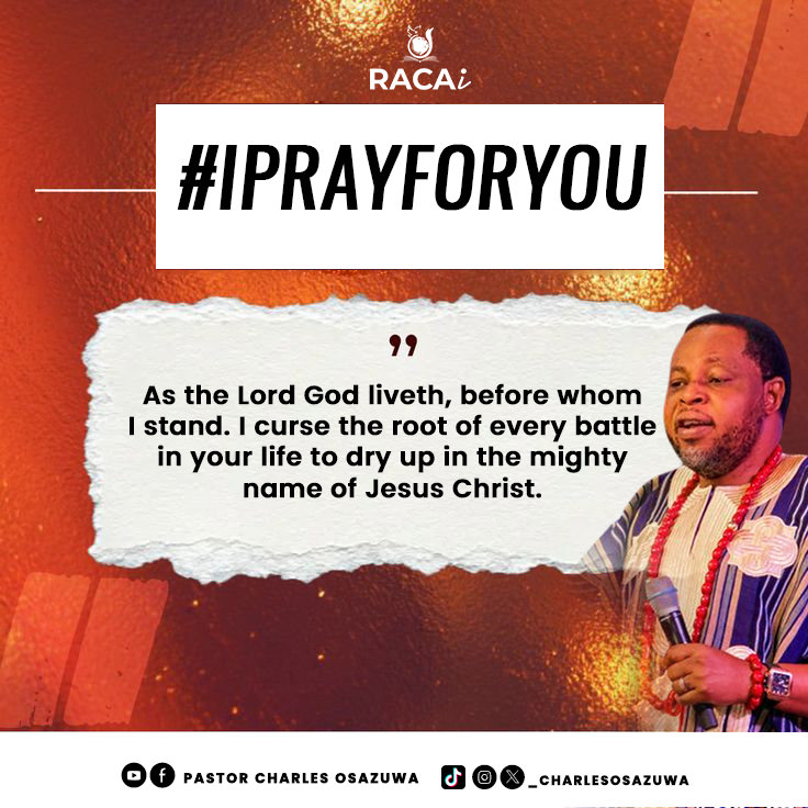 _charlesosazuwa's tweet photo. #IPrayForYou

As the Lord God liveth, before whom I stand. I curse the root of every battle in your life to dry up in the mighty name of Jesus Christ.

#pastorcharlesosazuwa #PropheticDeclaration #pray #RACAi #RefiningDestinies #empower #todoallthings https://t.co/THhooRf8qy