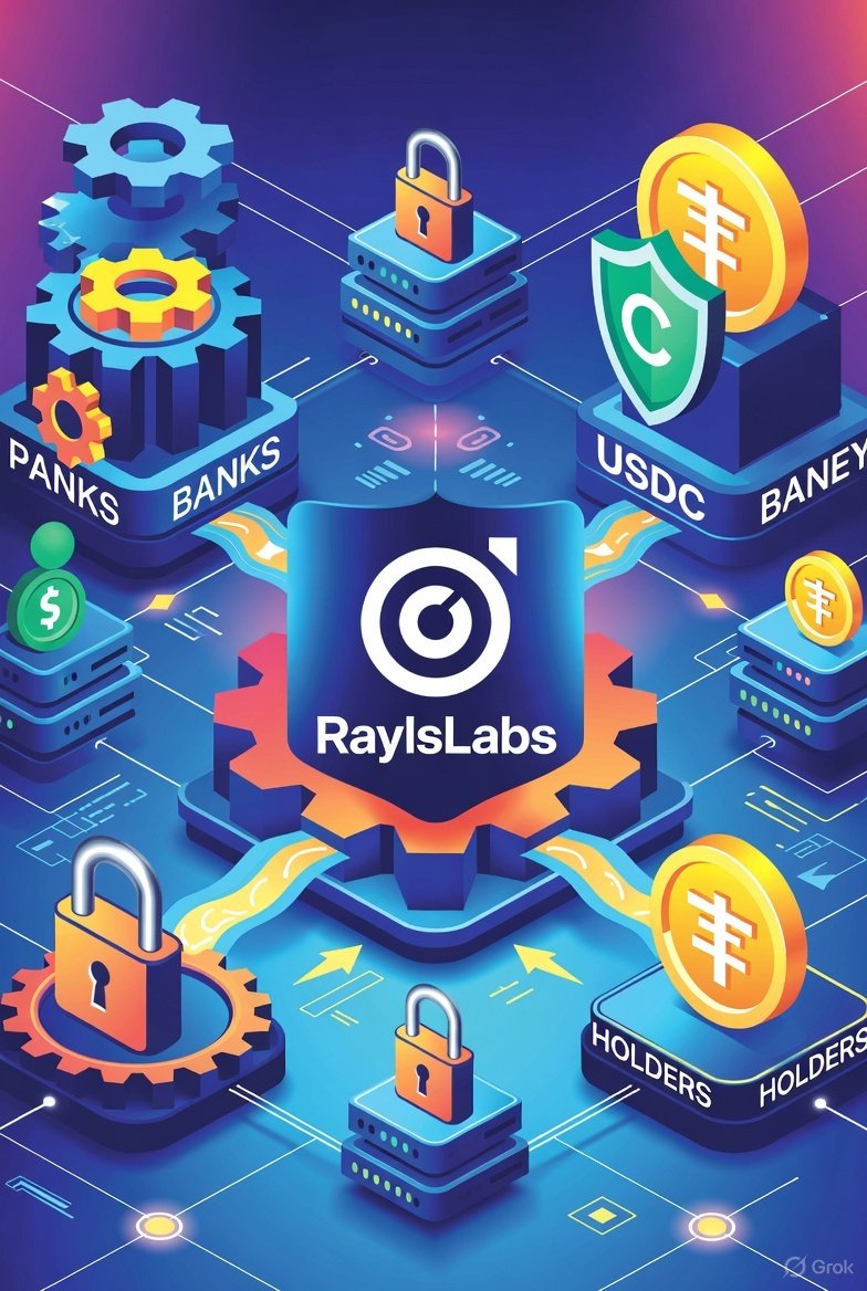 KaisOnChain's tweet photo. 99% of Stablecoin Holders Are CLUELESS About the REAL Money Machine   Banks print 4-5% yield on YOUR reserves… but you get $0, until now.  @RaylsLabs

 = secure, private L1 built for institutions.

 Captures every tx fee

 Redistributes yield to holders

 $1B TVL → 1-2% EXTRA APY  Not speculation. Modern finance 2.0.  Hold USDC/USDT on Rayls → stake for fees → fiat works for YOU