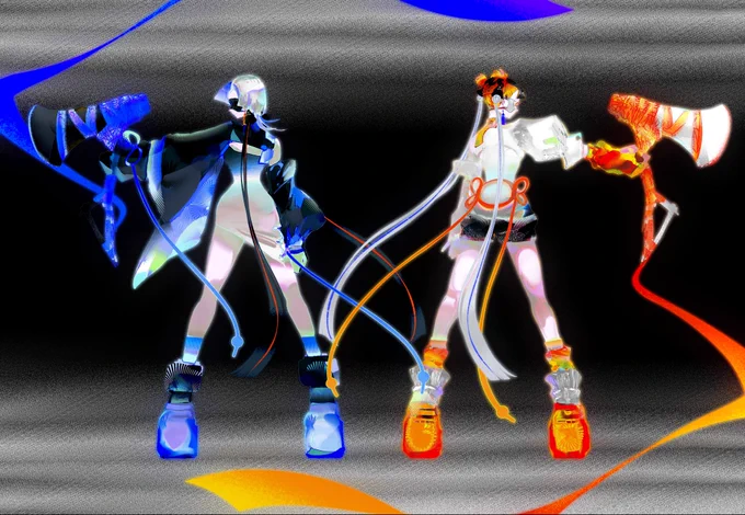 VESPERBELL様の新曲「NO MORE!!」のイラストを担当いたしました!! よろしくお願いします!!!