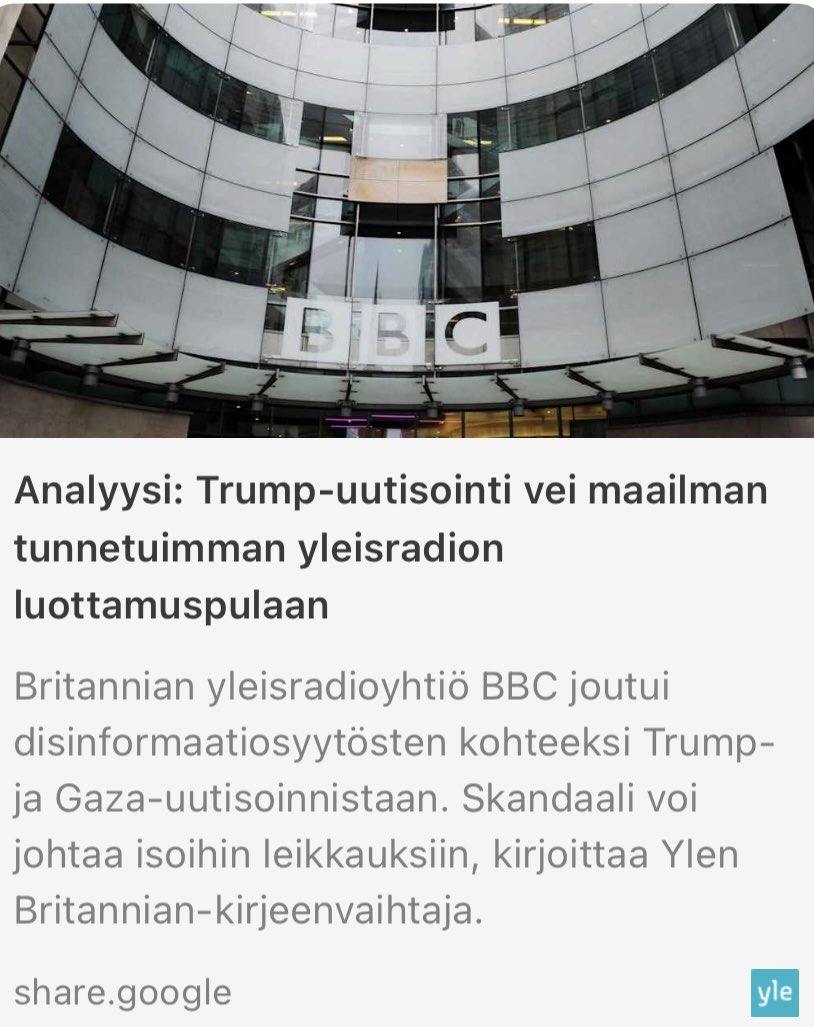 Britanniassa BBC on tuomittu valeuutisten tuottamisesta – ja vieläpä virallisesti. Kirsikkana kakun päällä on se, että entinen BBC-johtaja John Prescott päästettiin vihdoin ääneen, mutta vasta kun hän oli ensin erotettu medialle kriittisestä pestistään. Ilman potkuja totuus olisi