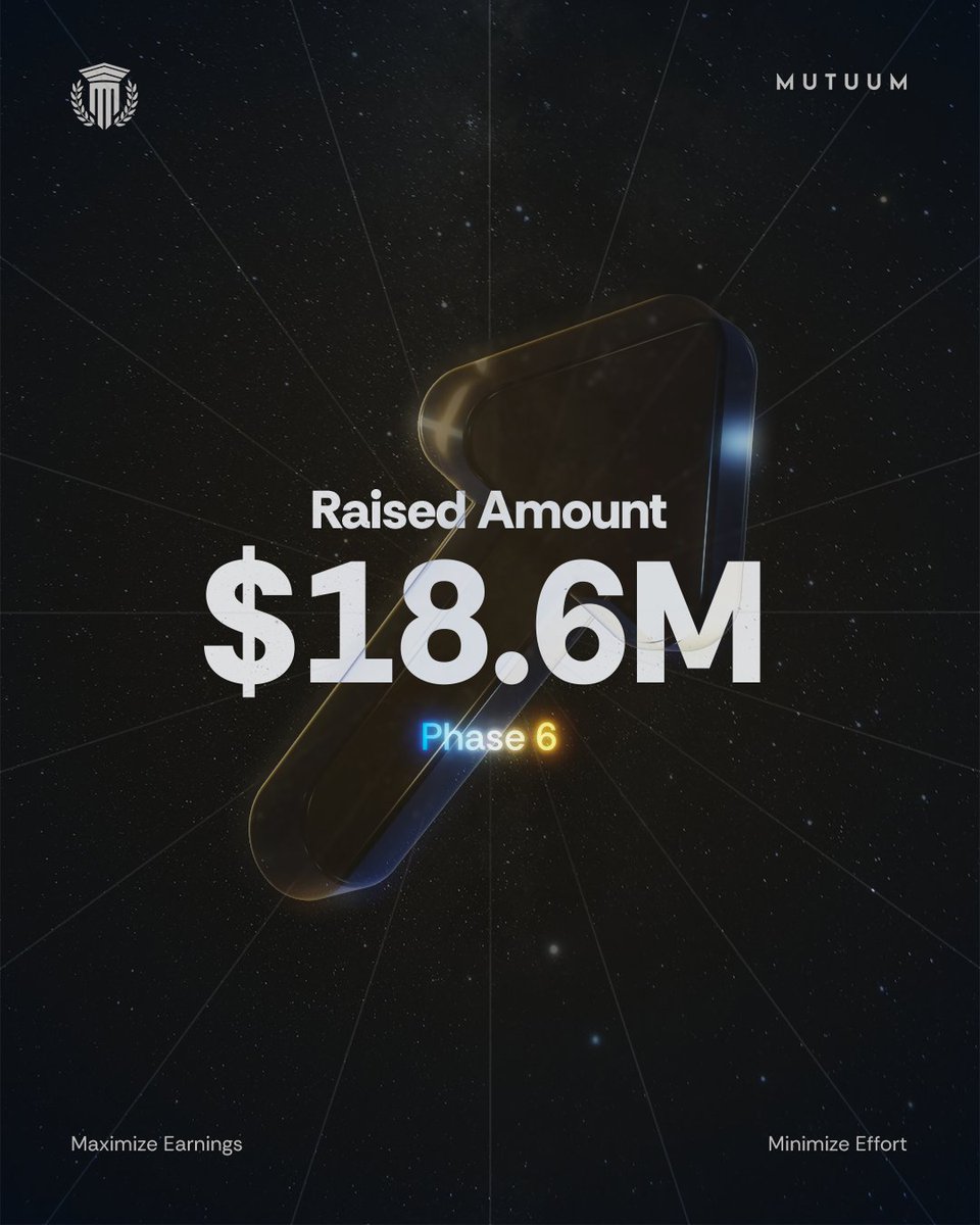 MutuumFinance's tweet image. Mutuum Finance has reached $18.6 million raised, with the MUTM holder base approaching 18,000.

Buy MUTM: mutuum.com