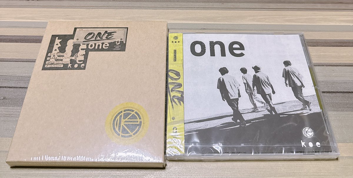 ssdmairo815's tweet image. 仕事から帰宅したら届いてました✨
発売されると分かってからずっとずっと楽しみにしてた！たくさん聴くぞ！

#koe 
#ONE 
#ShadowEdition 
#LightEdition