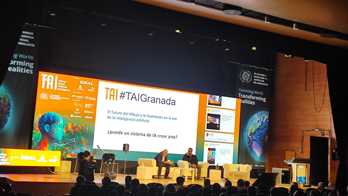 ¿La IA puede crear arte??
#TAIGranada