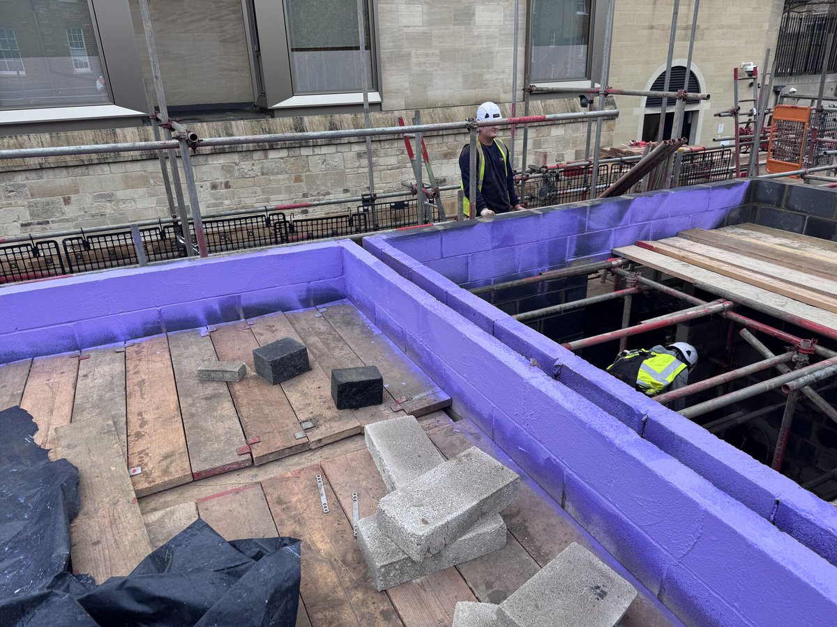 IntelligentMemb's tweet image. Preparation is everything 🏗️
Spray Passive Purple at joist hanger level for a seamless, airtight line behind every hanger.
Check out the 360° site view on Kuula kuula.co/profile/Intell… 
#passivhaus #airtightness #sustainability #eco #constructioninnovation
