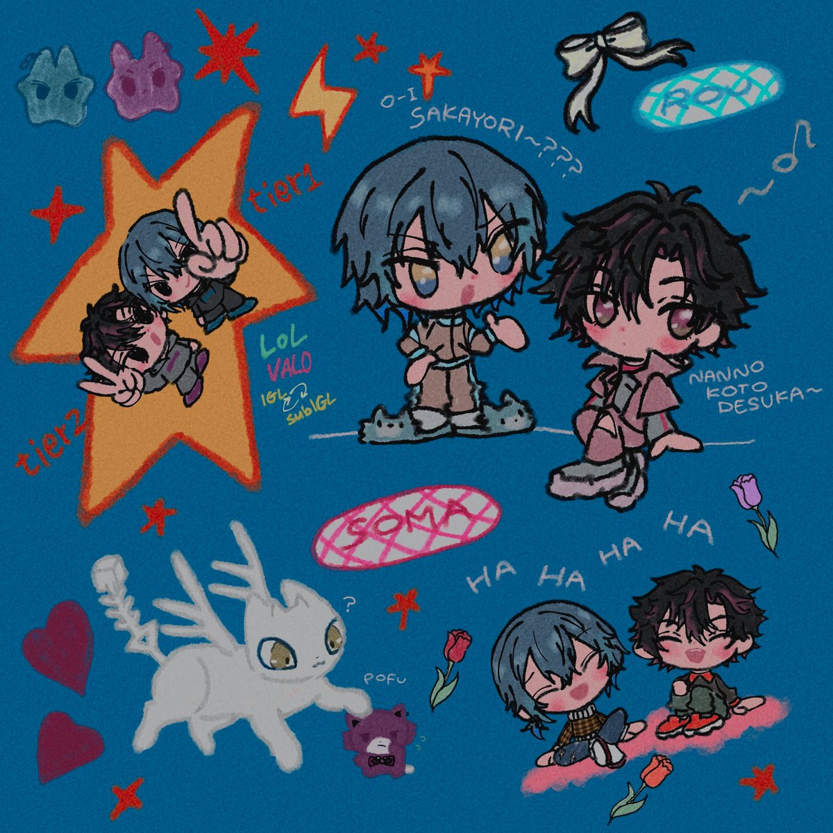 piyo2j3j's tweet image. 👻🔪 𝔎𝔬𝔶𝔞 𝔞𝔫𝔡 𝔖𝔬𝔪𝔞 🍇