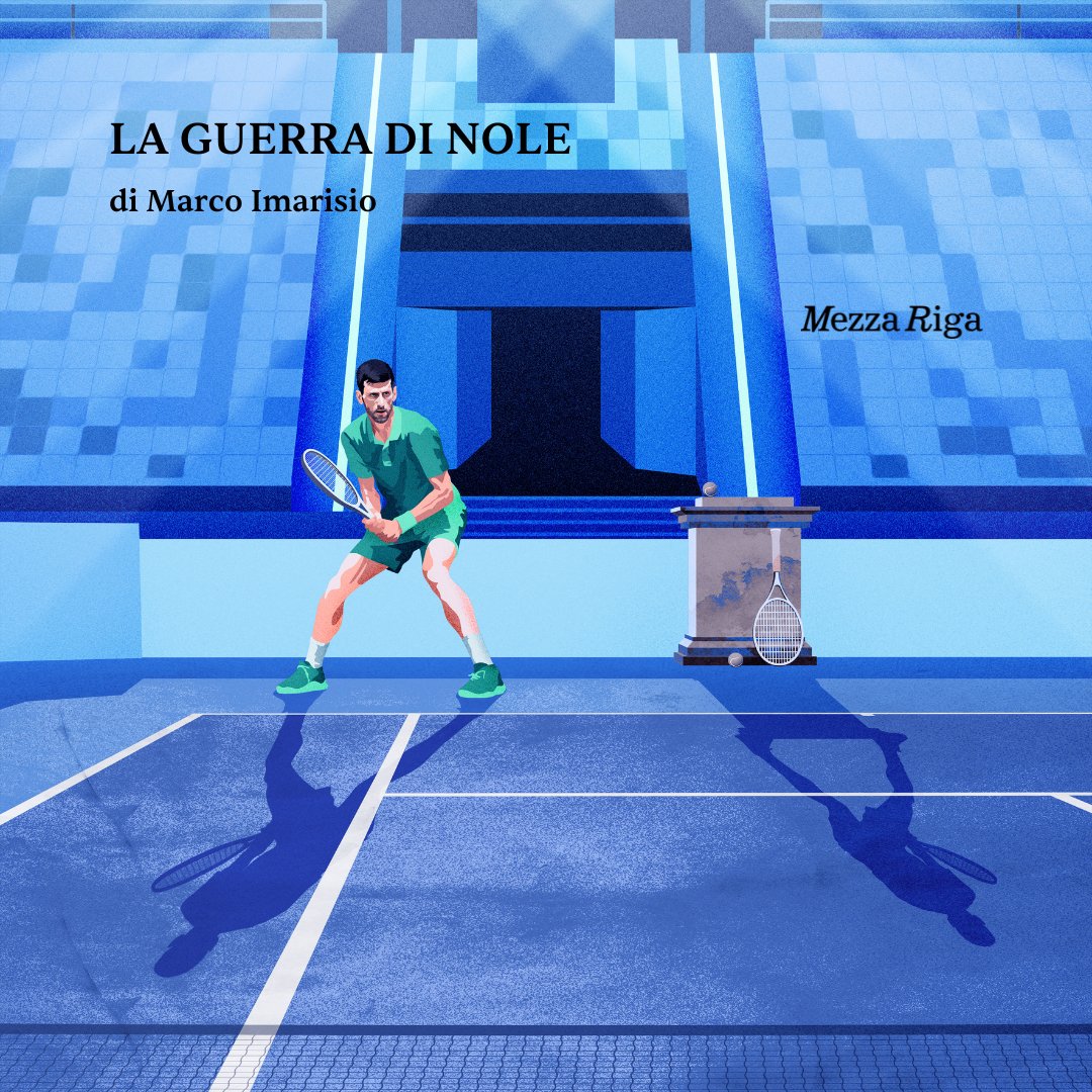 gditom's tweet photo. Non concordo con la conclusione di @marcoimarisio sul “più grande di sempre”, ma la scrittura di questo suo ritratto sentimentale dedicato a Djokovic è uno dei motivi per cui è splendido fare il lavoro che faccio.
👉 https://t.co/cwM0J2R5dD
#MezzaRiga è a cura di @simonespetia https://t.co/207RJWKjQT