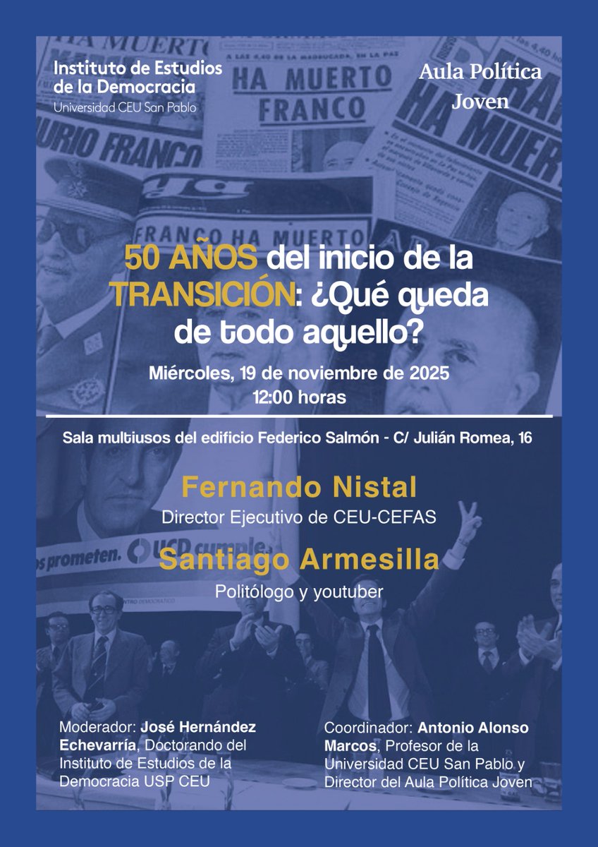 Instituto Democracia CEU tweet media