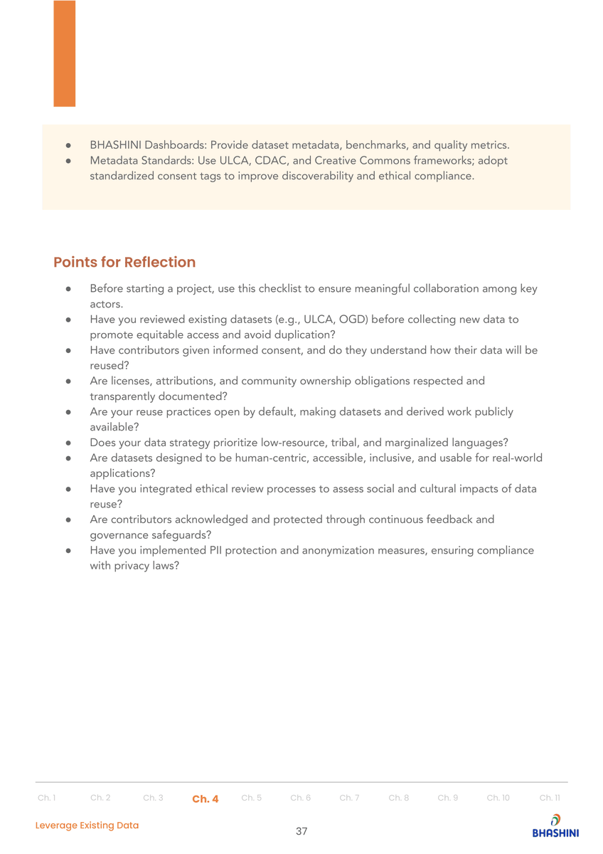 CivicDatalab's tweet image. Our chapters reflect #CivicDataLab’s ongoing work to co-create open, ethical, and inclusive data infrastructures for governance; aligning with BHASHINI’s mission to make technology speak everyone’s language.

We are proud to be part of this collaboration alongside @aaptiinstitute