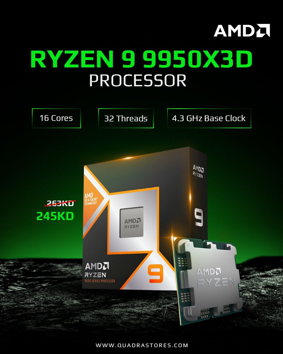 quadrastores's tweet image. أداء قوي وتجربة لعب سلسة مع معالجات رايزن 💪
#amdryzen #processor #pcbuilds
#pc #quadrastores
#gamers #games