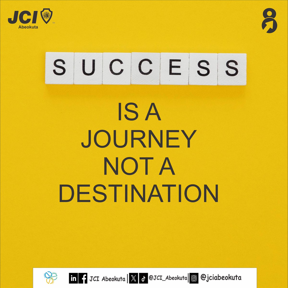 JCI_Abeokuta's tweet image. Monday Motivation!!! 

This is your weekly reminder that you&apos;re not there yet, it&apos;s not a destination to reach.
Just keep going!!! 🚀

Happy Monday 😊

#EngageElevateExcel
#JCIAbeokuta
#JCINigeria
#ELV8
#JCI
