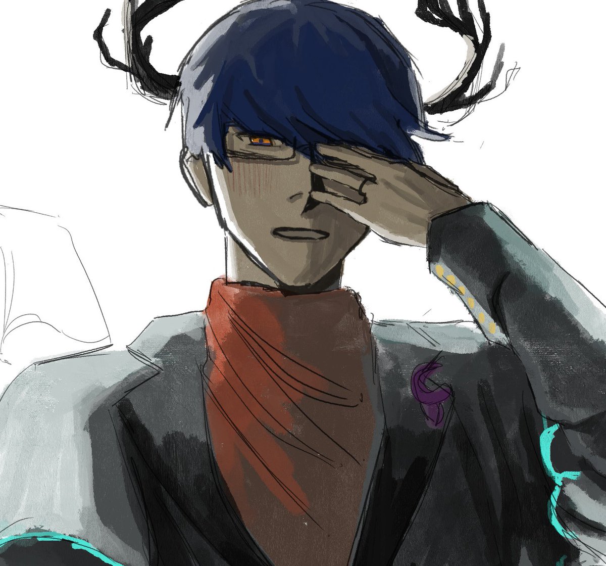 眼鏡良いね...の落書き