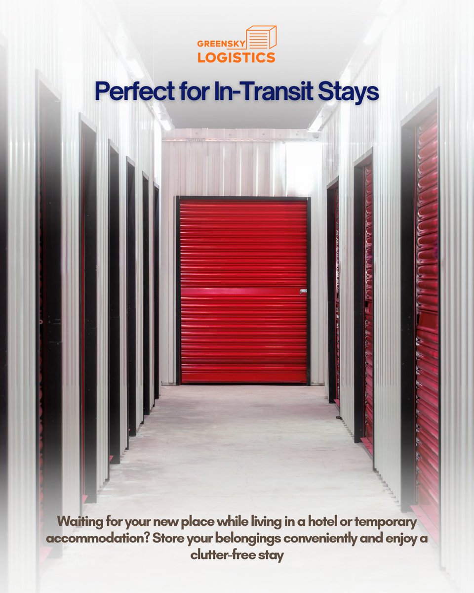 greenskystorage's tweet image. Running out of space or planning a move?

Green Sky Logistics has the smart fix—secure short-term storage in Abu Dhabi designed to make your transition smooth and stress-free.

Contact us today to book your space!

#GreenSkyLogistics #ShortTermStorage #AbuDhabiStorage