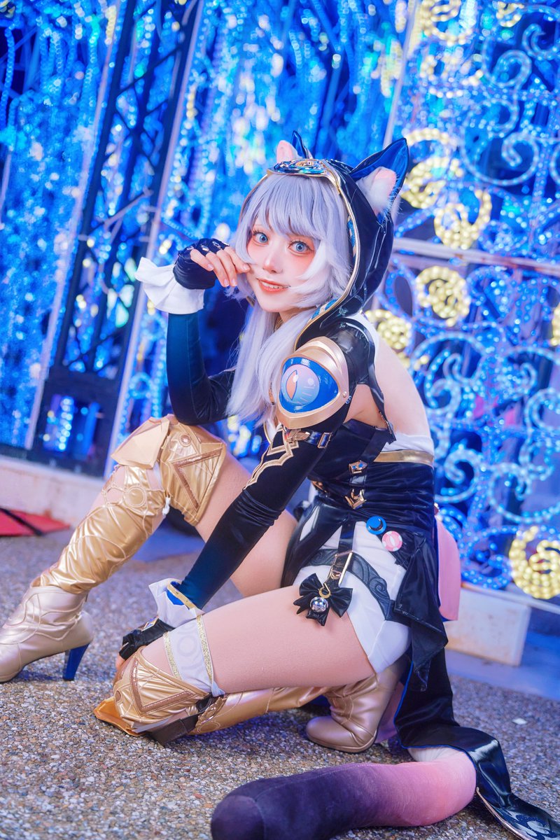 【崩壊スターレイル/サフェル】
　　“ちょっと引っ搔いただけなのに～
　　　　　　　もうギブアップ？”

📸<a href="/attokuma_a/">たつや☀ラグコス</a> 
#ラグコスTW #HonkaiStarRail