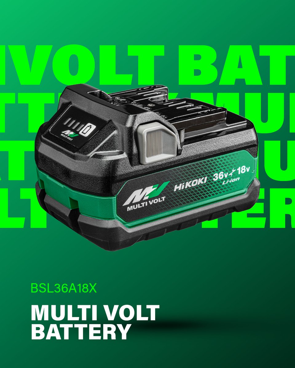 hikokinl's tweet image. 🔋 Dit is onze MULTI VOLT-accu.
Klaar om in je accu-gereedschap te klikken?
Geeft je de power om elke project op tijd af te ronden.
Wat wordt jouw volgende uitdaging?
#HiKOKI #GETREADYFORIT #MAKEMOVEGO