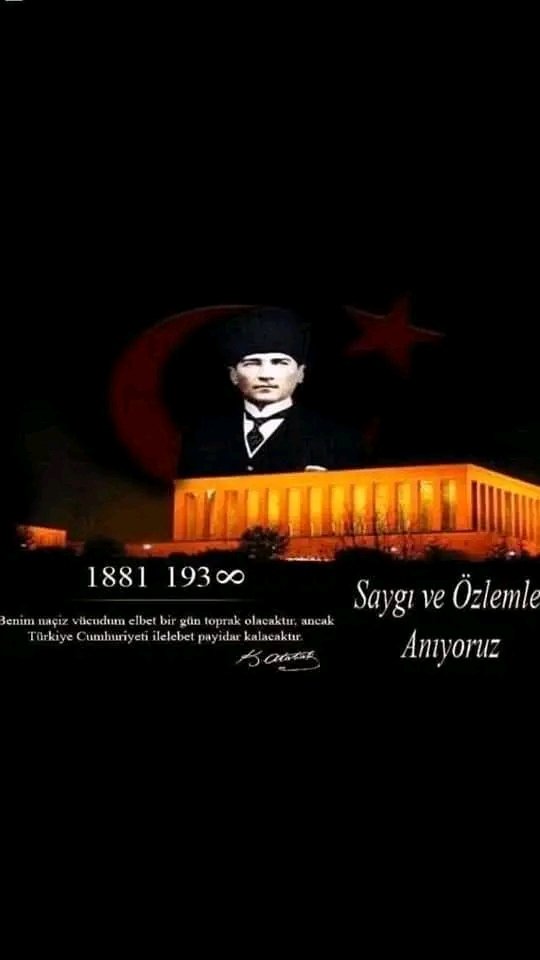 #10Kasım sonsuzluğun başlangıcı, ruhun şad olsun paşam, seni minnetle, şükranla, hasretle, sevgiyle anıyoruz...