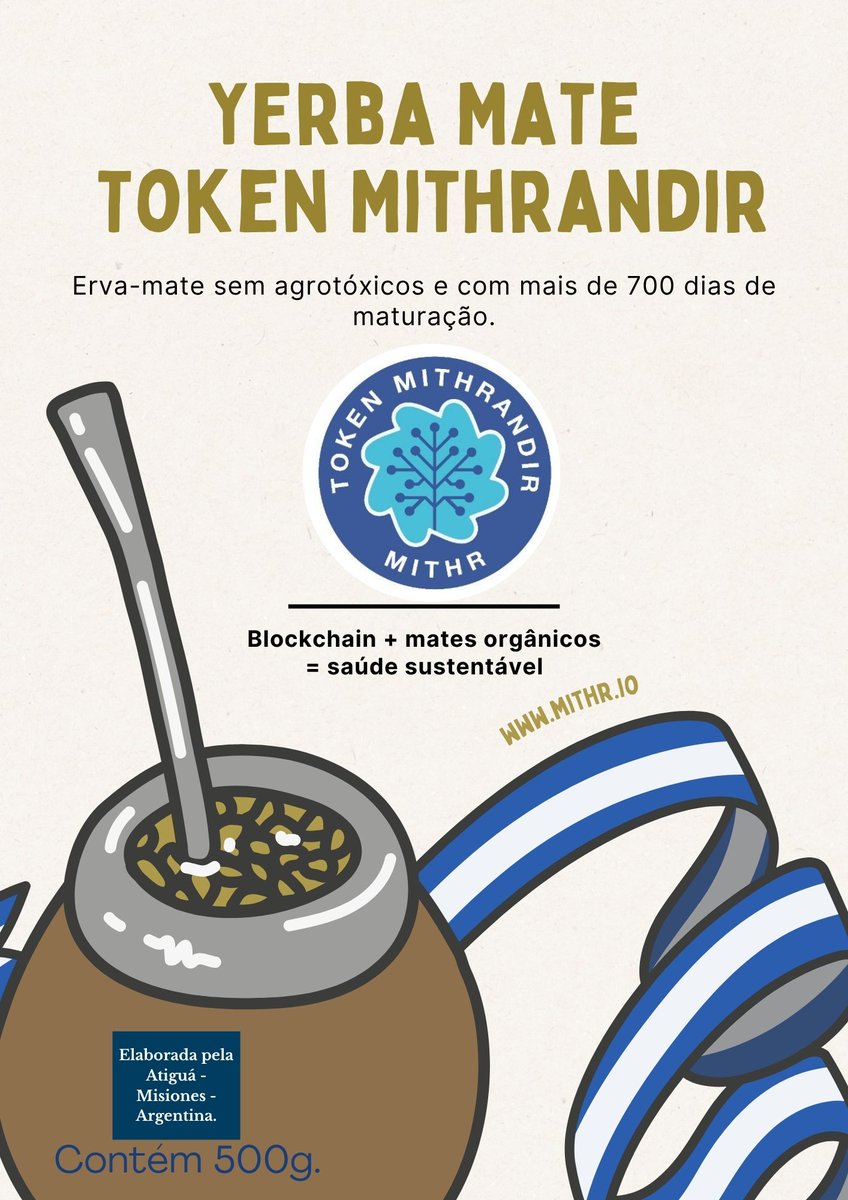 acciontoken's tweet photo. 🧉 Token Mithrandir distribuirá a erva-mate Atiguá: uma parceria que conecta tradição, economia local e tecnologia blockcha
https://t.co/ml9nP4diM4
#MATE #Brazil #Brasil #tokenization #Tokenized #Misiones #Argentina #tokenmithr #Criptomonedas #CryptoTrading https://t.co/7IGXj5uUpj