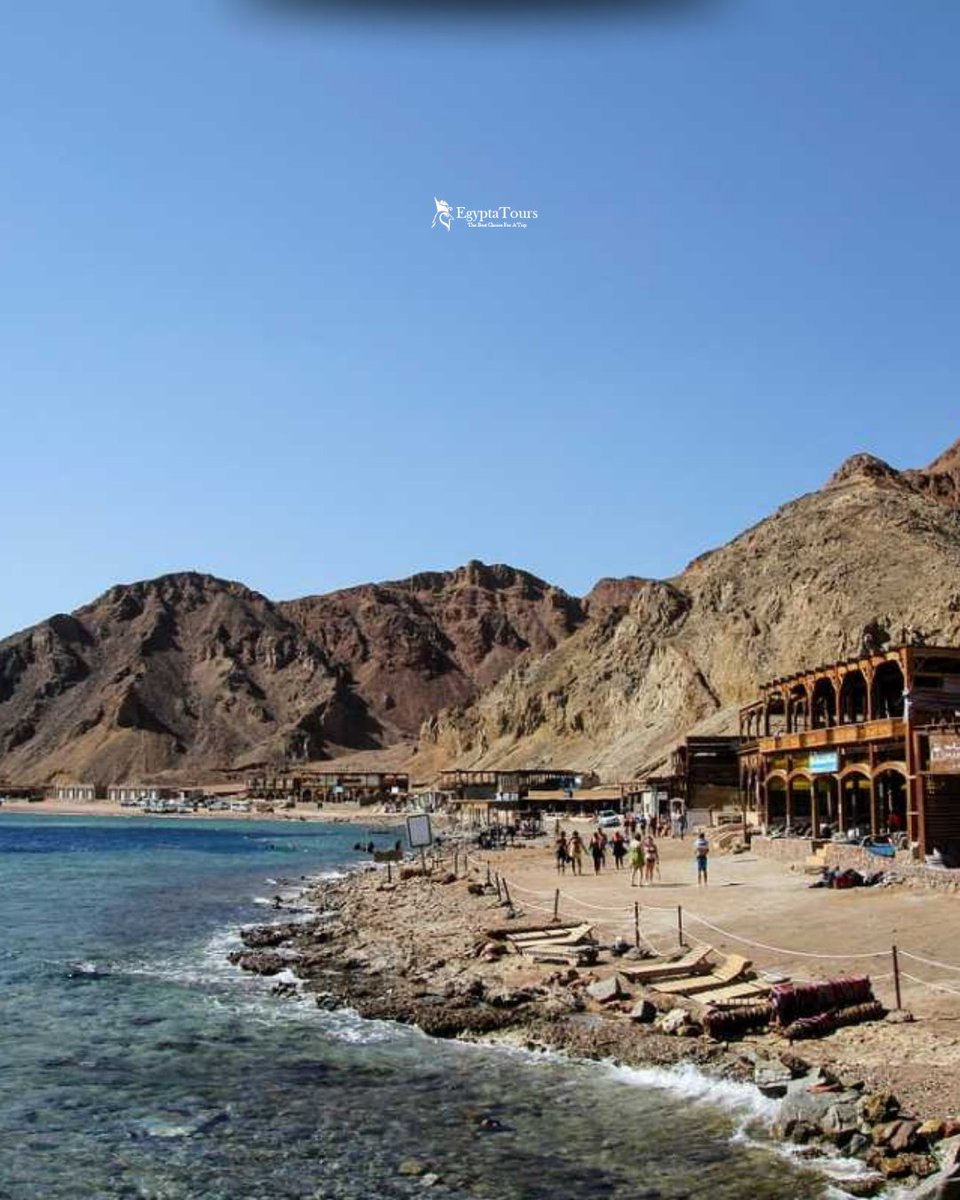EgyptaTours's tweet image. Some places calm your mind — Dahab fills your soul. 💙
Mountains behind you, Red Sea in front, and pure peace all around. 🌊
#Dahab #RedSea #EgyptTravel #BeachVibes