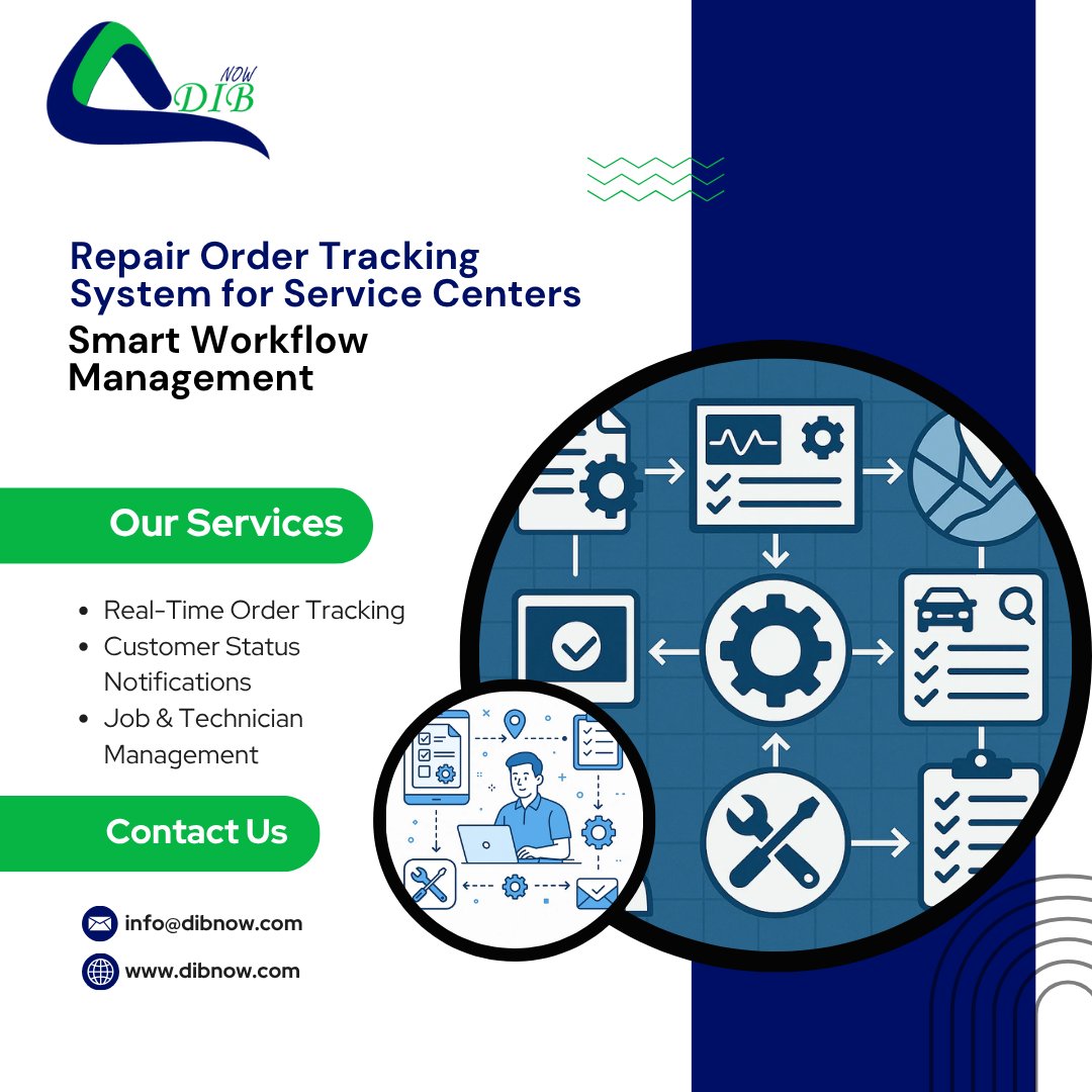 dibnowsoftware's tweet image. Repair Order Tracking for Service Centers | Dib Now

📧 info@dibnow.com

🌐 dibnow.com

Dib Now – Simplify Repairs, Amplify Efficiency.
.

#DibNow #RepairTracking #ServiceCenterSoftware #RepairBusiness #WorkflowAutomation #RepairManagement #TechRepairSoftware