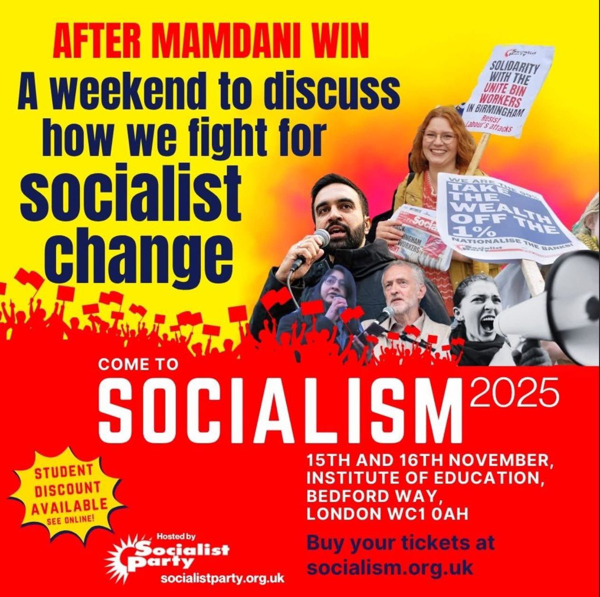Cardiff_SP's tweet image. Mamdani has lifted confidence of workers and youth in the US and internationally. But what kind of methods are needed to deepen and win his programme, and strengthen the socialist opposition to capitalism?

Come to Socialism 2025! socialism.org.uk