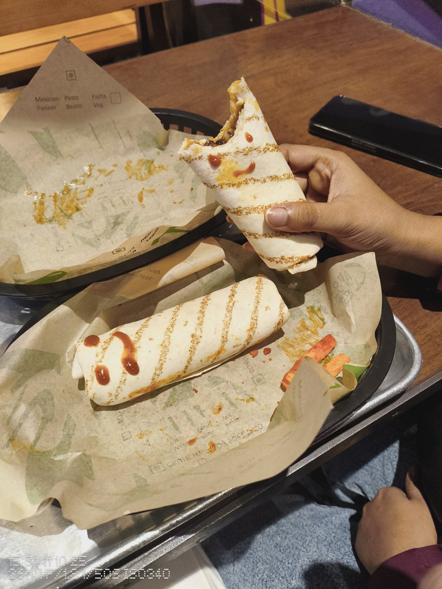 ZoroTheBuilder's tweet image. Happy burrito