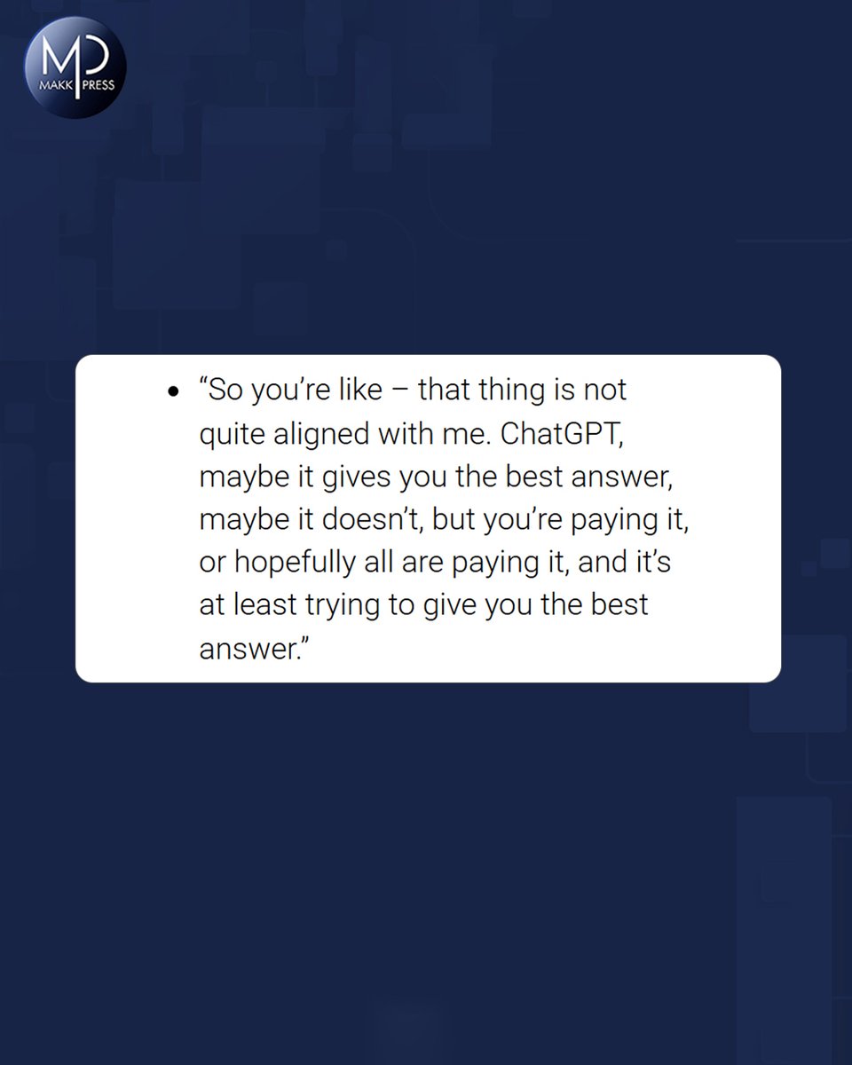 MakkpressTech's tweet image. 🚀 ChatGPT is stepping into the ad game, and it’s not following Google’s playbook!

#OnlineAdvertising #AIFuture #Makkpress #AdTech #MarketingTrends #Chatgpt #OnlineMarketing #MarketingTrends