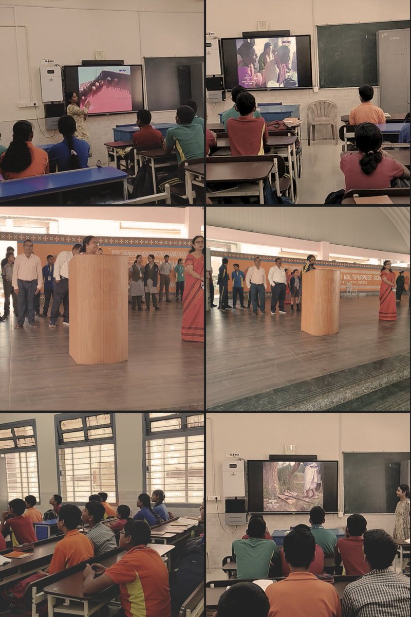 PMShriDMS64BBSR's tweet image. Speeches and storytelling sessions were organized during Janjatiya Gaurav Pakhwada, celebrating tribal heroes and their inspiring tales of courage, culture, and contribution to the nation.#NCERT #NCERTCIET #RIEBBSR #PMShriDMSBBSR