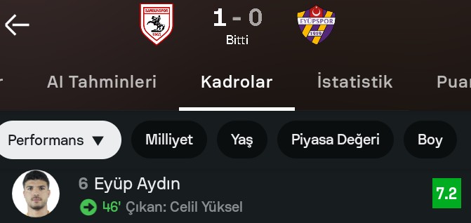 Thomas Reis'ın katkı aldığı orta sahalar;

1.Lig Adanaspor'dan Bennasser ve Celil Yüksel
Antalyaspor'dan Soner Aydoğdu 
Gs'nin 3 kuşak yedek topçusu Eyüp Aydın