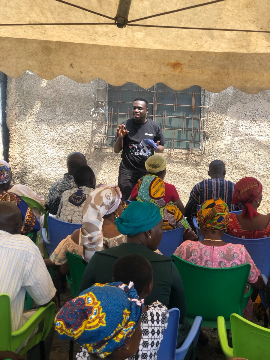 dubawaGH's tweet image. As part of our #WeekForTruth2025 campaign, our volunteer Nathaniel Otoo visited The Church of Pentecost, Abossey Okai Worship Centre to raise awareness on verifying information before sharing.

#WeekForTruth #FactCheck #WeekForTruth2025