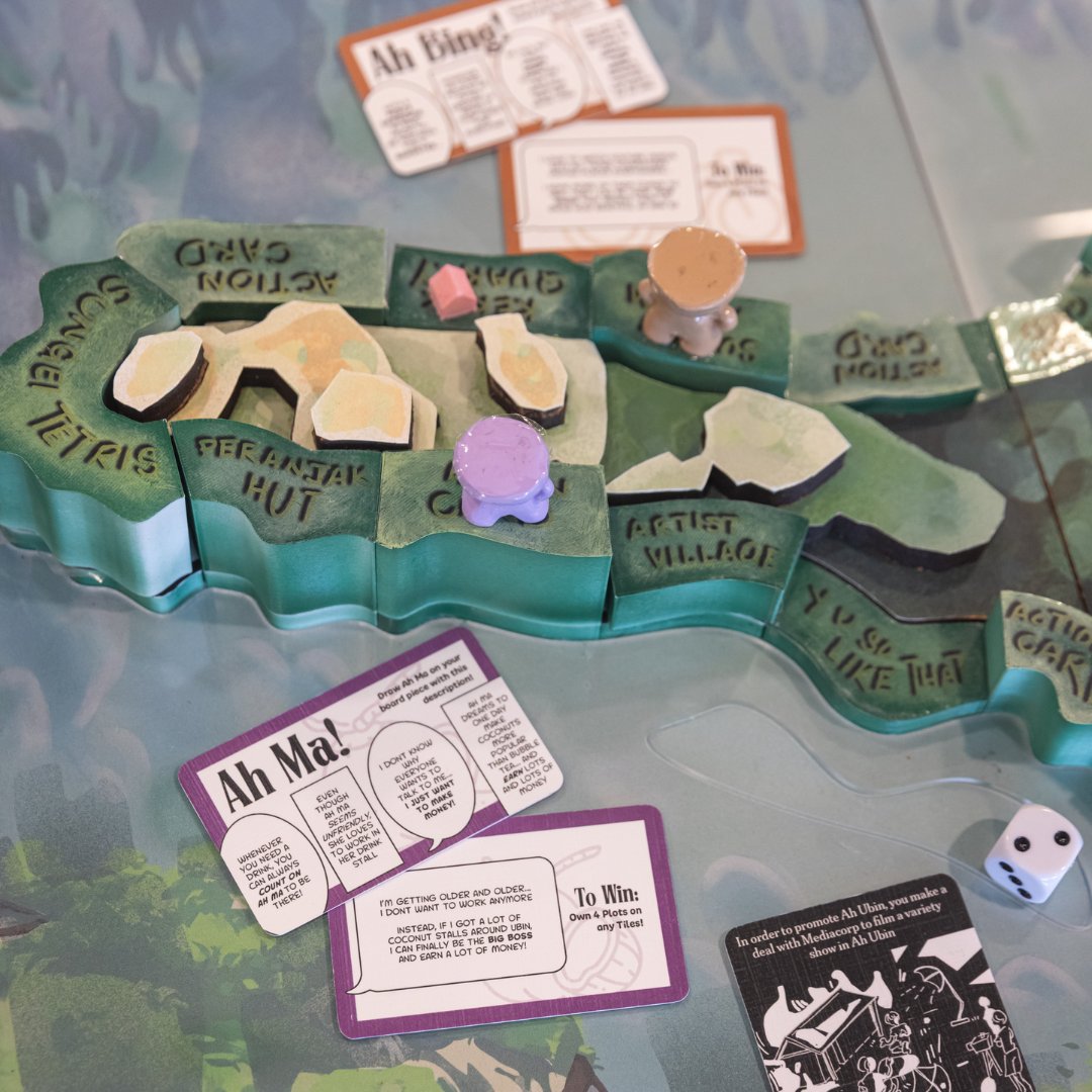 In a collaboration with Akira Takayama and Port B, 𝘛𝘩𝘦𝘢𝘵𝘳𝘦-𝘓𝘦𝘵 𝘗𝘳𝘰𝘫𝘦𝘤𝘵: 𝘉𝘰𝘢𝘳𝘥 𝘎𝘢𝘮𝘦 𝘊𝘦𝘯𝘵𝘳𝘦 𝘌𝘥𝘪𝘵𝘪𝘰𝘯 is now open at Jurong Regional Library. Commissioned for Singapore Biennale 2025: pure intention, find out more at bit.ly/TheatreLetProj…