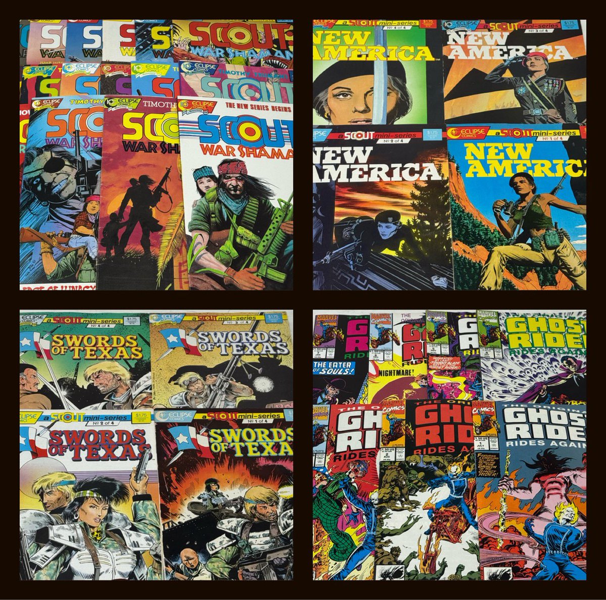 Some sets to start off the week! Find them right here

theunrealitystore.co.uk/collections/se…

#scout #ghostrider #timothytruman #johnnyblaze #sets #comics #unrealitystore
