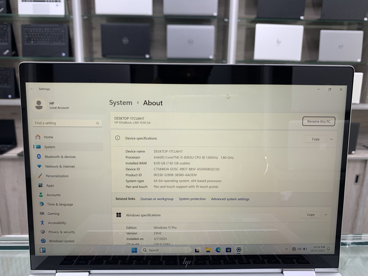 mainpointelect's tweet image. HP EliteBook X360 1030 G4 Core i5 8th Generation 8GB RAM/256GB SSD  Touch 13.3”
WhatsApp
050-620-9288
or click on the link to chat  on whatsapp  🔗 wa.me/971506209288
📷 Shop Location:
MAIN POINT ELECTRONICS TRADING L.L.C   📷goo.gl/maps/SB7iYB6ay……
#mainpointelectronics
