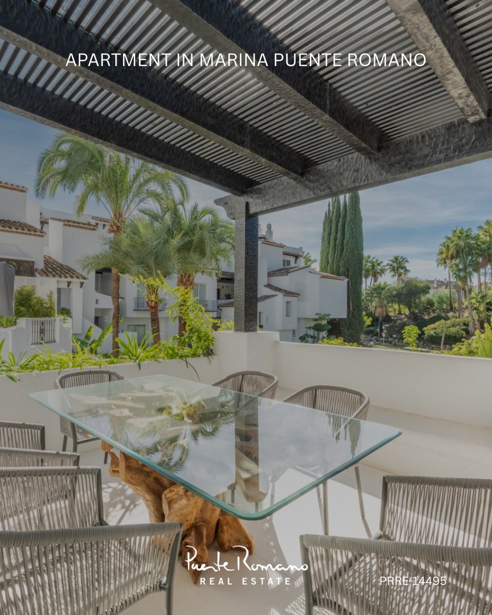 Exclusive collection of four luxury apartments in the Andalusian Gardens, Marina Puente Romano. A tranquil enclave near the tennis club with lush greenery, refined design, and seamless access to resort amenities.

#PuenteRomanoRealEstate #MarinaPuenteRomano #AndalusianGardens