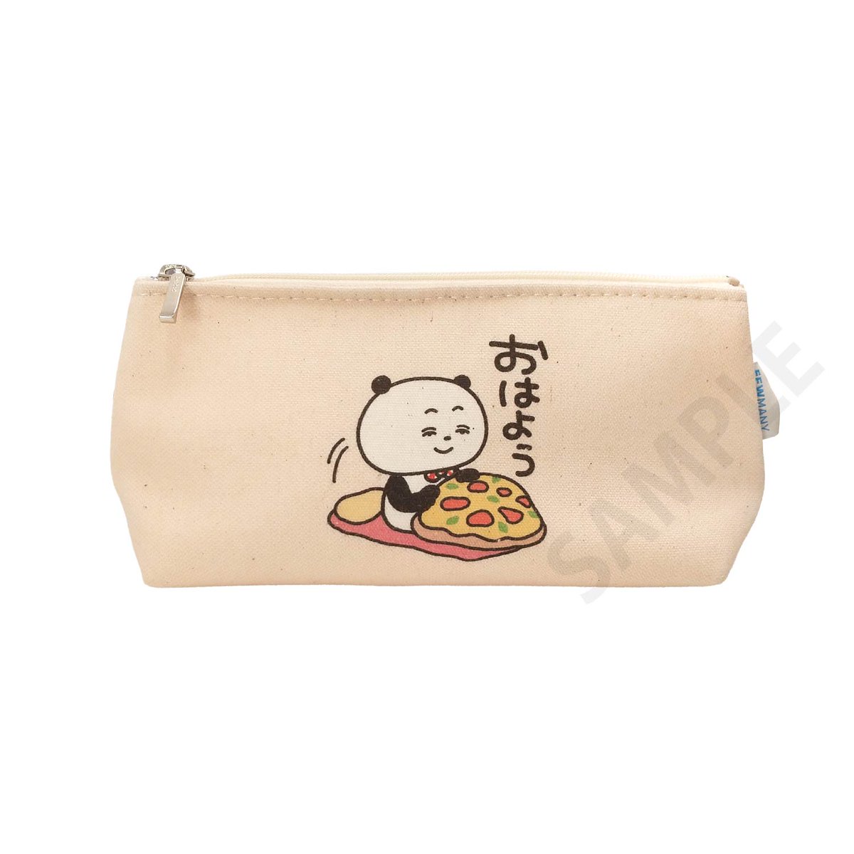 【にしむらゆうじ商品情報】     
クリエイター"にしむらゆうじ"さんの描く「ごきげんぱんだ」の人気スタンプ『ごきげんぱんだとピザ』のフラットポーチ&amp;ポーチが登場！ 
ただいまオンラインショップにて大好評発売中です！      

▼ご購入はコチラから 
🛒fewmany.shop-pro.jp/?mode=srh&sort…