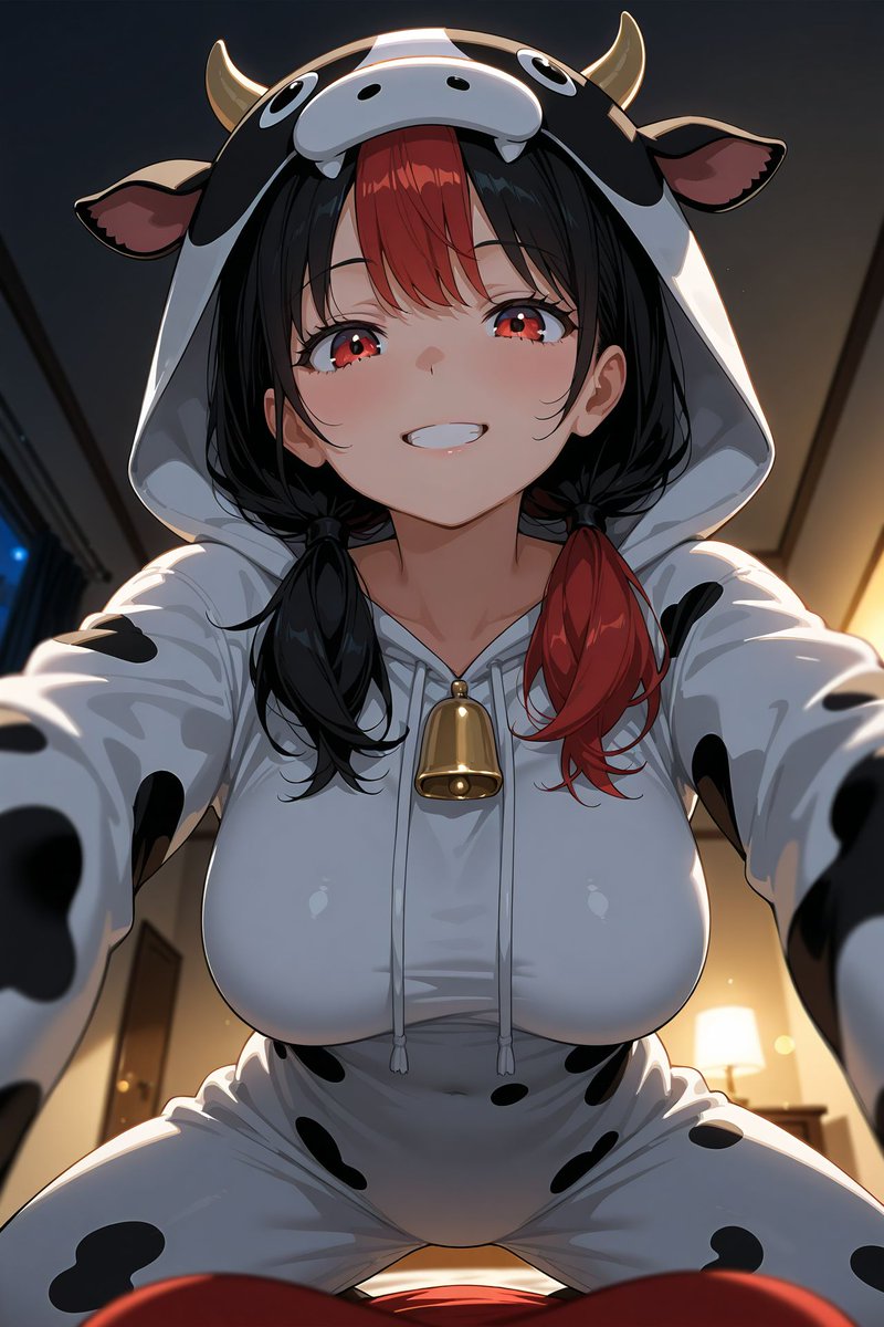 ただいまだモ～🐮 サブが2週間ぶりに影明けしましたモ～✨
ようやくこれで少し攻め気味のイラストをアップできるね🎵
最近ホント厳しい感じだから、攻め過ぎ注意で気をつけますモ～🐄
#牛着ぐるみ