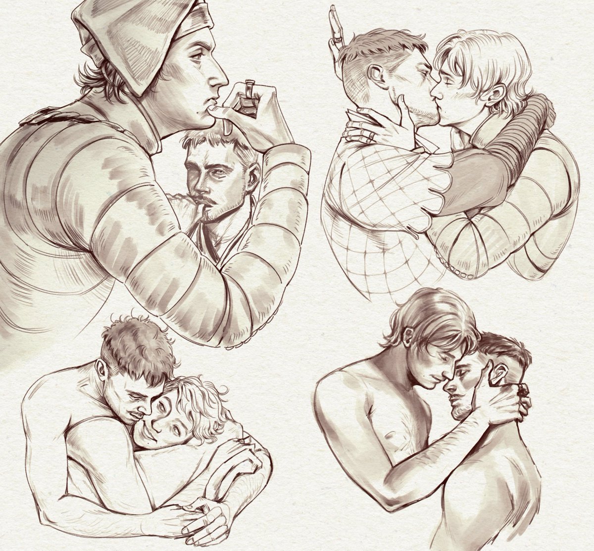Some #jamuel drawings cause I can't stop thinking about them 😔#kcd2 #jam
