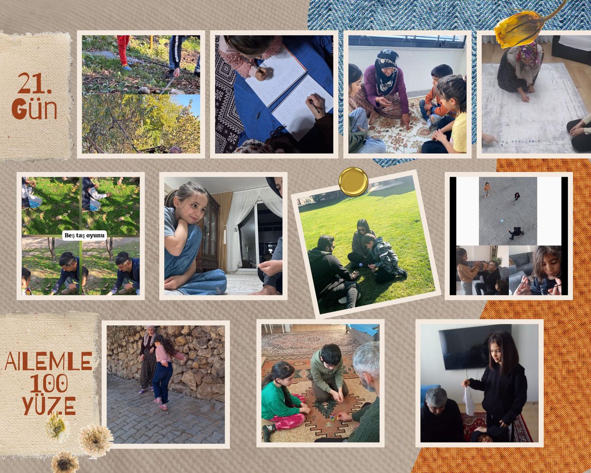 21. Gün Etkinliği Tamamlandı!

Bugün ailelerimiz, kendi çocukluklarının neşesini çocuklarına aktararak evlerinde sıcacık bir köprü kurdu.
Sek sekten ip atlamaya, misketten mendil kapmacaya kadar birçok oyun; hem kahkahalar hem de güzel anılarla yeniden hayat buldu.

Bu etkinliğe