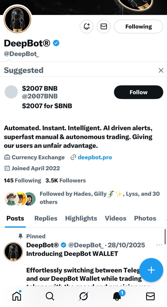 saaduabbahmusa's tweet image. ocked and loaded for the $DEEPAI AMA! 💎🚀 Following, tagging, and ready to bag that $50 — let’s build and earn together! 🧠🔥 #DeepAI #Web3Community

@iampt003 

@PT003_backup 

@Suka807