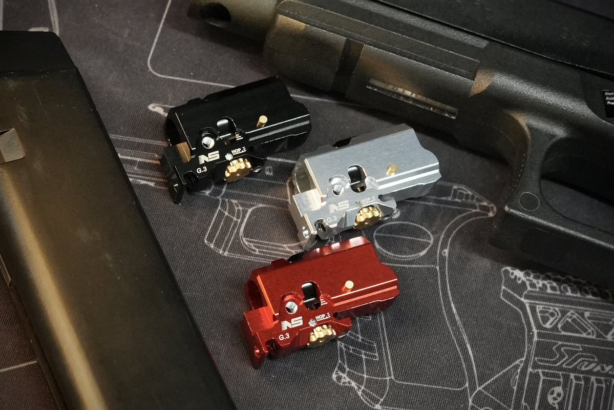 jkarmy_int's tweet image. NEXXSPEED CNC 7075 Aluminum 
TDC HOP Up Chamber 
For TM G17 gen3 GBB series 🔥 

3 Colors Available 🫶🏽 

#nexxspeed #hopup #tdc #chamber #g17 #g17g3