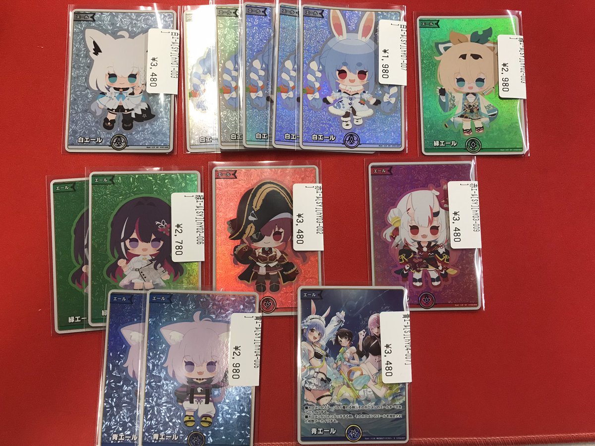 SHOW-WA 3人集合 Rubyの王子様 打ち上げトレカ ホログラム レア SHOW-WA 3人集合 Rubyの王子様 打ち上げトレカ ホログラム レア SHOW