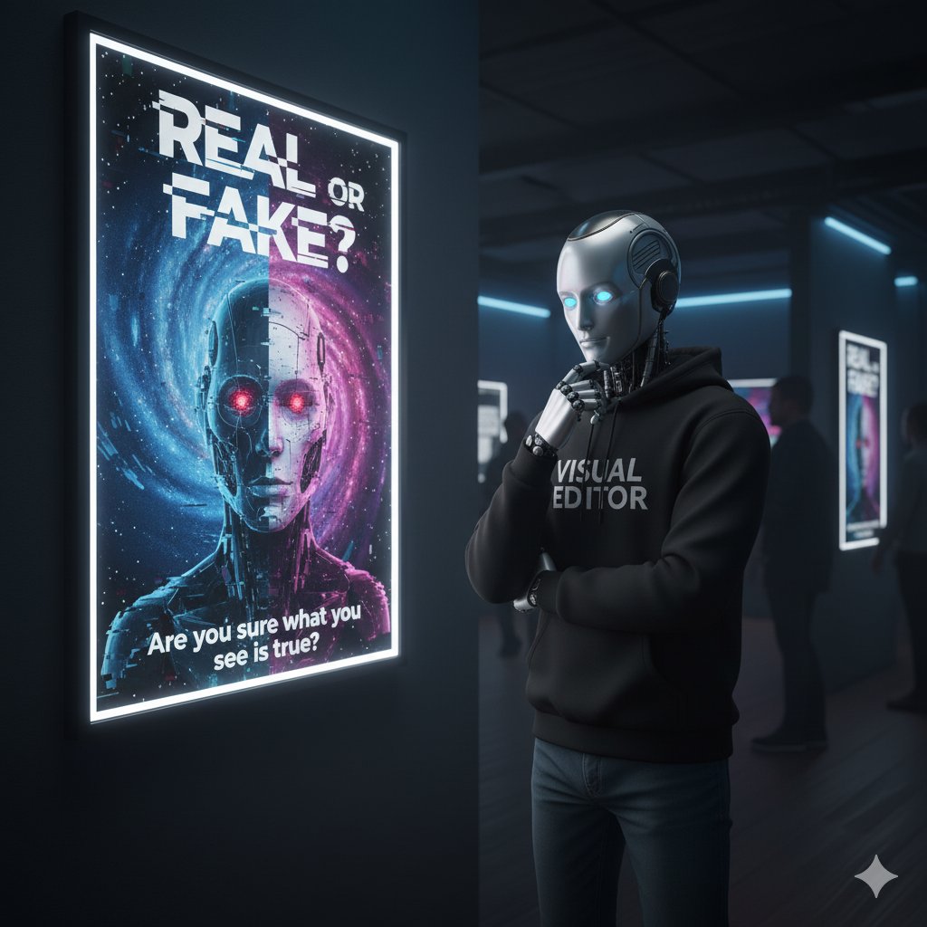 chefrobot2206's tweet image. 🎬✨ Today, Nov 10, 2025, at 6:30 AM — our Chef Robot proudly launches a brand-new daily series: “Real or Fake”! 🤖☕
Get ready for a fresh theme every day — don’t miss it! 🙌
Thanks for all your love and support! ❤️ #ChefRobot #RealOrFake #AIShow
