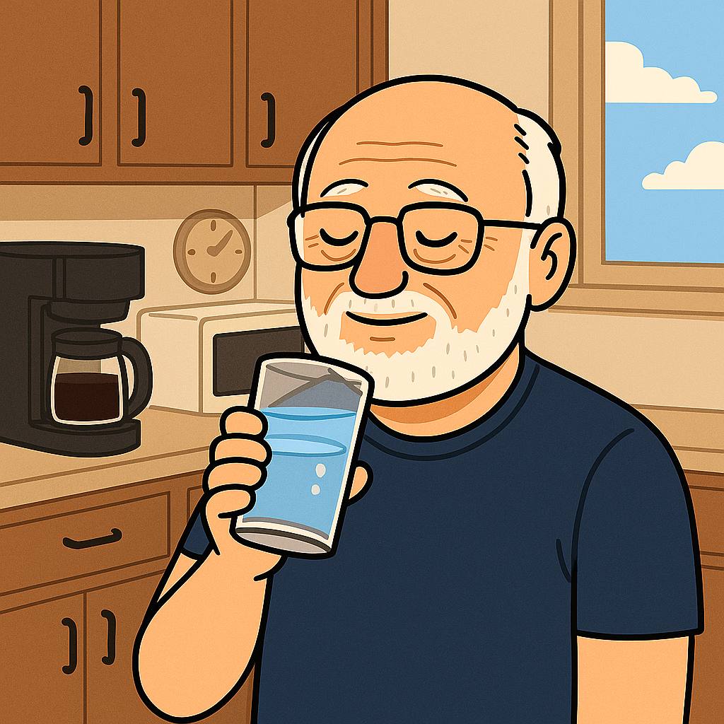 Monday mornings breed bad moods.

Reset with water before coffee.

Your brain runs on hydration first.

Drop a 💧 if you’ll try it.