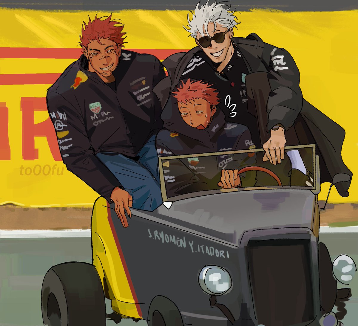 best drivers parade fr #sukugo #gosuku