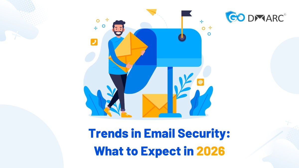 GODMARC4's tweet image. ⚠️ Phishing isn’t going away — it’s evolving.
But so is email security.
Check out GoDMARC’s take on the biggest trends shaping 2026 
linkedin.com/pulse/trends-e…

#EmailProtection #CyberDefense #GoDMARC #DMARC #EmailSecurityTrends