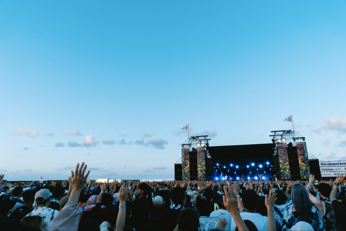 ▽▽▽

🏝️ What a Wonderful World!!25 🌺
【Day1】11月8日(土)：ハブSTAGE

ケツメイシ
<a href="/zerogo_ktm/">ケツメイシ マネージャー０号【公式】</a> 

Photo by <a href="/maccosee/">macoty</a> 

#モンパチフェス #www25 
#沖縄 #ケツメイシ