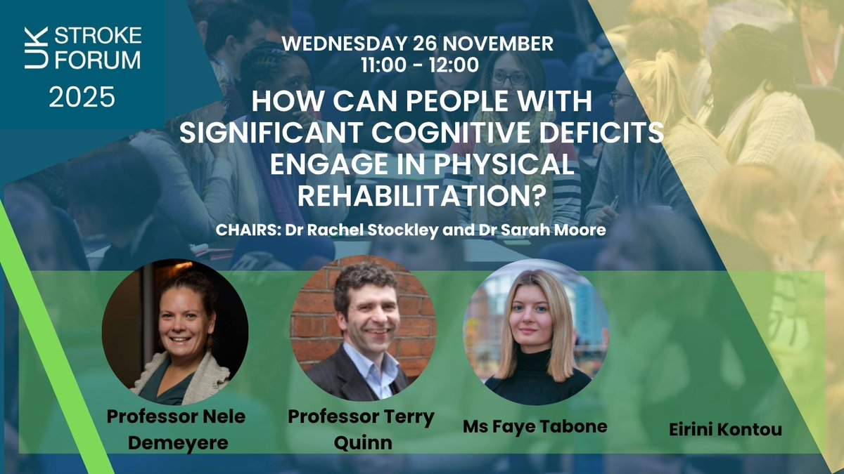 UK Stroke Forum tweet media