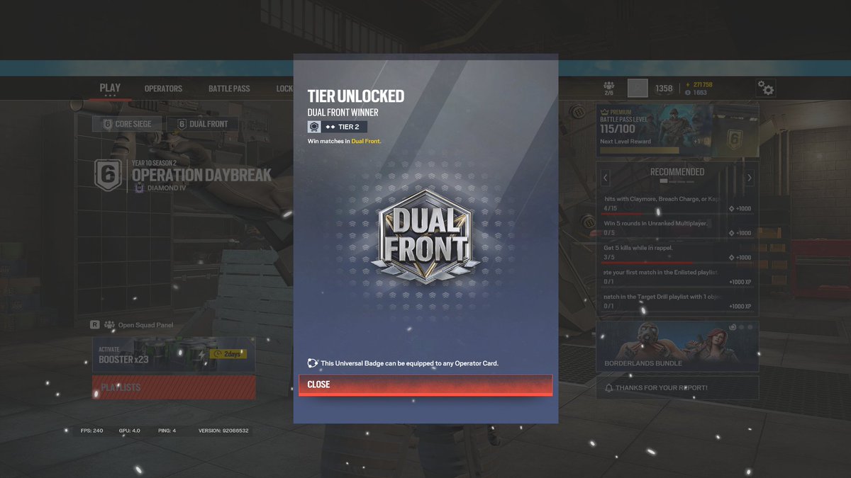 I am in the top 0.1% 

(got this last season, think i played like 300 games)