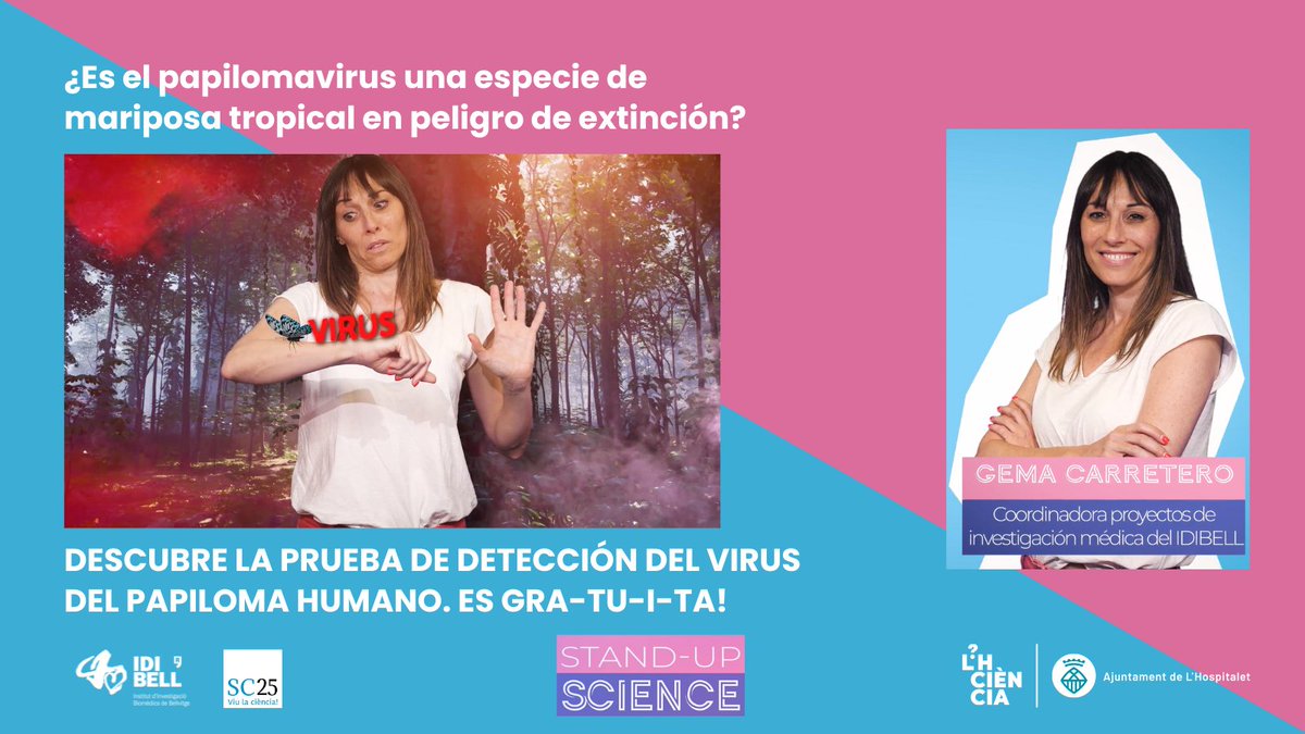 idibell_cat's tweet photo. Ho diuen les àvies👵: val més prevenir que curar! I en el cas del càncer de coll d'úter és ben cert✅
La Gema Carretero ens explica com s'ha avançat 1️⃣5️⃣ anys en la seva detecció amb les proves que detecten el VPH
🔗 Descobreix-ho aquí: https://t.co/CAr1kn6hMC
#StandUpScience https://t.co/KCm2l7dzF5